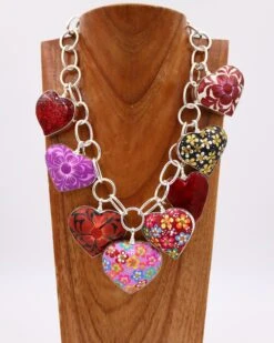 COREEN CORDOVA RED SPARKLE HEART PENDANT -Steelers Style 62 ca79d062 7758 4bed 9e77 6e41eb935679