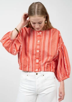 IVY JANE JACQUARD STRIPE JACKET