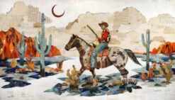 DOLAN GEIMAN NIGHT SCOUT 24X42 PRINT