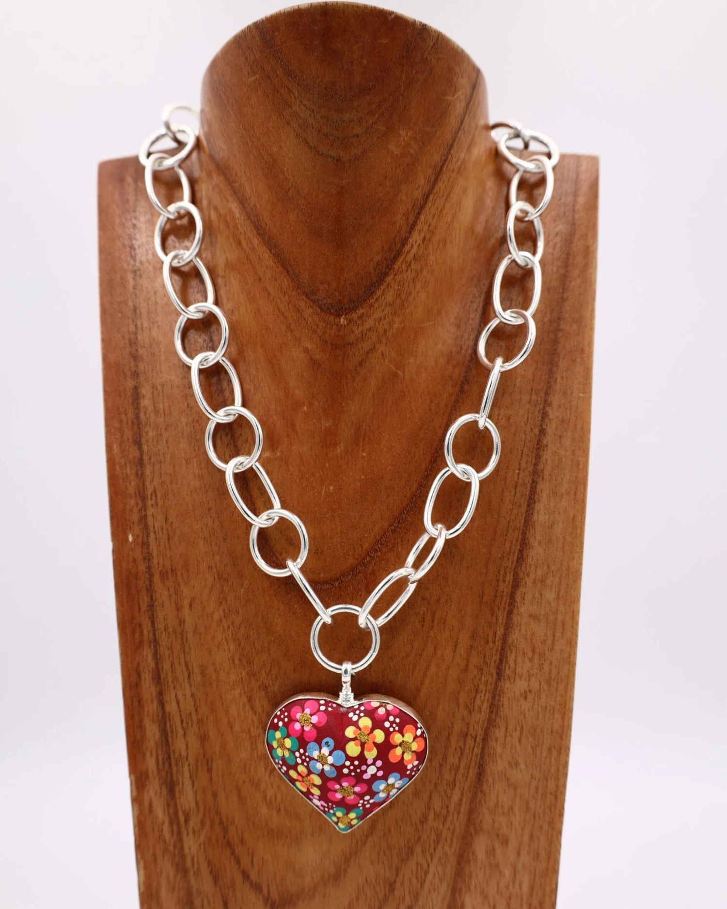 PE,RED HEART MULTICOLOR FLWRS 2 PE,RED HEART MULTICOLOR FLWRS - Image 2