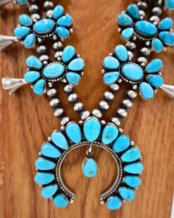 TURQUOISE NAJA MATCHING EARRING AND NECKLACE SET -Steelers Style 89 9e4d58e7 e315 4027 a4e1 36e331735c31