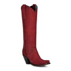 Corral Boots CORRAL WOMEN'S RED TALL CORRAL BOOT -Steelers Style A4194 boot 03 2000x 2fc617e1 1810 4fc4 b432 dc2c16d3f986