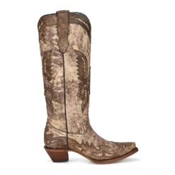 Corral Boots CORRAL WOMEN'S EAGLE OVERLAY BOOT -Steelers Style A4303 boot 01