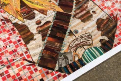 DOLAN GEIMAN AMERICAN HERITAGE COWBOY (RED) 16X20 PRINT -Steelers Style AHCowboyRed detail 01copy2