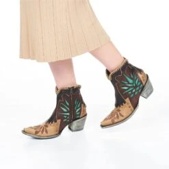 OLD GRINGO WOMEN'S MEXCAL BOOTIE -Steelers Style BL3610 1MEXCAL2H