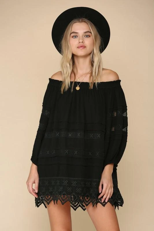 BY TOGETHER MINI OFF SHOULDER DRESS 1 BY TOGETHER MINI OFF SHOULDER DRESS