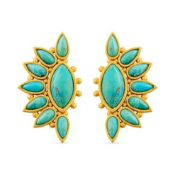 CHRISTINA GREENE HUMMINGBIRD EARRING