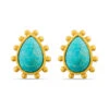 CHRISTINA GREENE STARBURST STUD EARRINGS