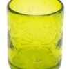 ROSE ANN HALL CONDESSA OLD FASHION GLASS- VERDE