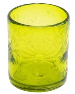 ROSE ANN HALL CONDESSA OLD FASHION GLASS- VERDE