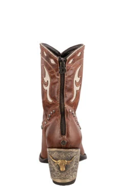 DOUBLE D RANCHWEAR WOMEN'S THE CATTLEMAN BOOT -Steelers Style DDBL053 1 OLD GRINGP 3 46546