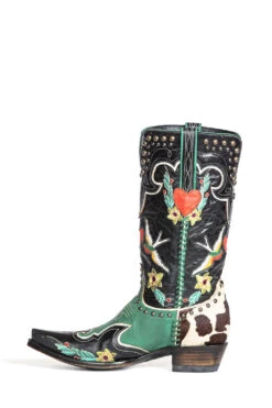 DOUBLE D RANCHWEAR WOMEN'S MIDNIGHT COWBOY BOOT -Steelers Style DDL 058 Midnight Cowboy Boot wr3 2000x 27446153 ff44 4c8f 8919 953c2e255f1a