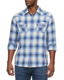 FLAG AND ANTHEM FINDLAY VINTAGE WASHED WESTERN SHIRT