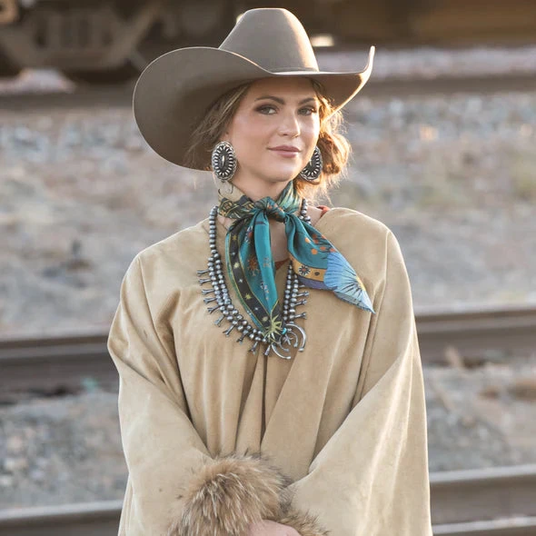 LADY OF GUADALUPE 35X35 SCARF BY DOLAN GEIMAN 5 LADY OF GUADALUPE 35X35 SCARF BY DOLAN GEIMAN - Image 5