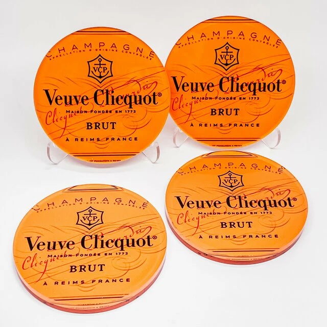 POP THE BUBBLY VEUVE COASTER 3 POP THE BUBBLY VEUVE COASTER - Image 3