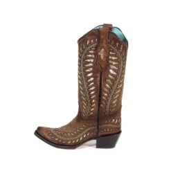Corral Boots CORRAL WOMEN'S GOLD PETAL BOOT -Steelers Style NewProject 2021 09 27T161043.012