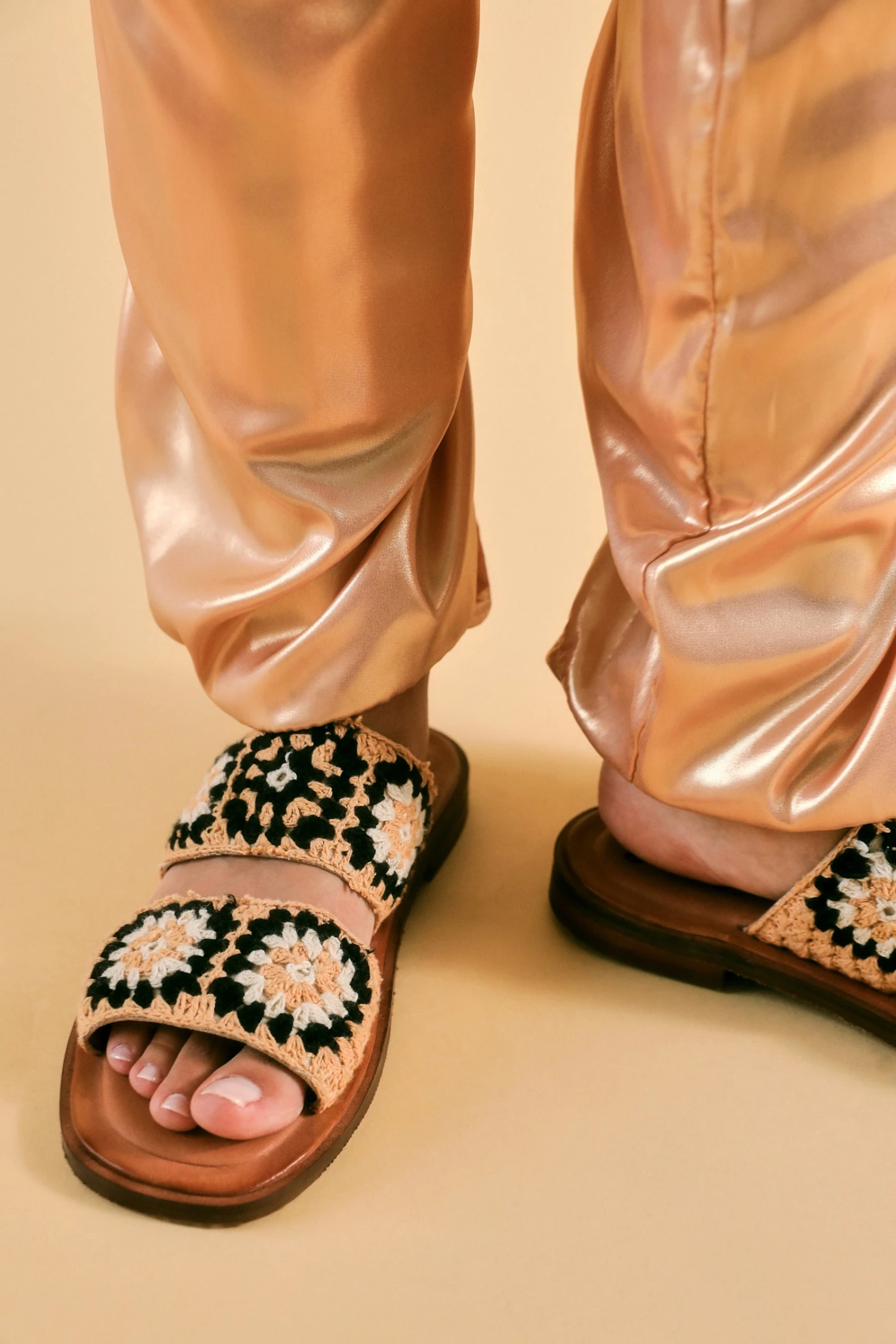 FREE PEOPLE JULIET CROCHET SANDAL 1 FREE PEOPLE JULIET CROCHET SANDAL