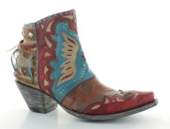 OLD GRINGO WOMEN'S EAGLE FLIGHT BOOT -Steelers Style Old Gringo Eagle Flight Blue Boots BL3515 3 Image 00888