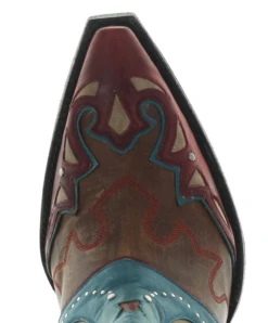 OLD GRINGO WOMEN'S EAGLE FLIGHT BOOT -Steelers Style Old Gringo Eagle Flight Blue Boots BL3515 3 Toe 99195.1629133531