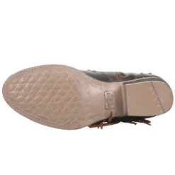 Corral Boots CIRCLE G BY CORRAL WOMEN'S STARS AND FRINGE BOOTIE -Steelers Style Q0181 5l