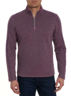 ROBERT GRAHAM MEN'S DELAGE LONG SLEEVE KNIT -Steelers Style RF226024CF DELAGE BERRY 02 1000x 4770d447 af56 4a1a 986e c07957596a04
