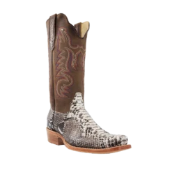 R. WATSON MEN’S PYTHON NATURAL BOOT