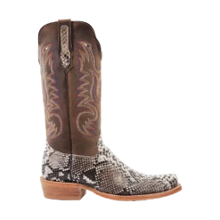 R. WATSON MEN’S PYTHON NATURAL BOOT -Steelers Style RW7910 1 OS WEB