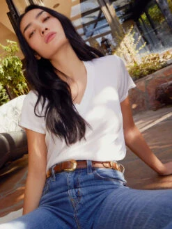 NATION JUNE V NECK TOP -Steelers Style SATIN JUNE TOP 2104HS WHT H 2 600x bf3e1aac 492d 40bc 84da 84417846b66b