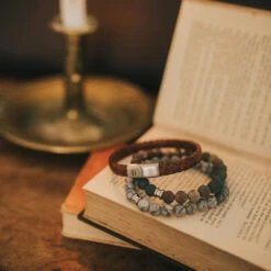 Riley Bracelet - Caramel -Steelers Style SOS 2359