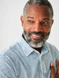 FAHERTY INDIGO STRIPE POLO 10 FAHERTY INDIGO STRIPE POLO -Steelers Style SP23 faherty mens MKC0121 SWI SS INDIGO POLO SALT WASH INDIGO STRIPE detail 1 1000x 54ce5b2d c94e 4559 b167 55292ca3151f