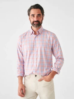 FAHERTY THE MOVEMENT PLAID SHIRT 17 FAHERTY THE MOVEMENT PLAID SHIRT -Steelers Style SP23 faherty mens MWS2323 VPT THE MOVEMENT SHIRT VISTA POINT PLAID crop 1 1000x 411d642e c665 40af b83c 57b5c16207df