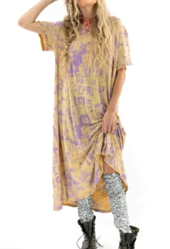 MAGNOLIA PEARL LOVE CO. UNICAT T DRESS