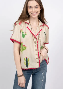 SISTER MARY SOCORRO CREAM BLOUSE -Steelers Style Socorro 1