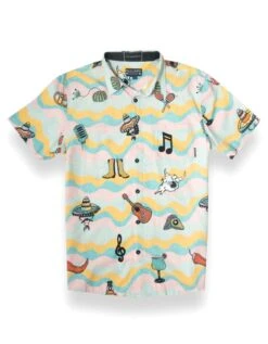 BAJA LLAMA AY CARAMBA BUTTON UP SHIRT