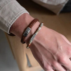 Colourful Cal Bracelet - Aqua Terra -Steelers Style SteelandBarnett 7 1