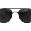 BEX MACH MATTE BLACK AND GRAY SUNGLASSES