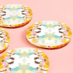 TART BY TAYLOR ORANGE CRUSH Laura Park X Tart Coaster -Steelers Style TBT12741copy 83719dbe d494 45d7 910f d2b13e052a15