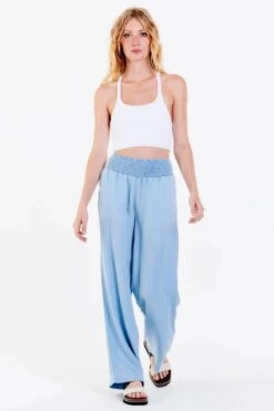 DEAR JOHN LIZZIE LOUNGE PANTS CAROLINA BLUE