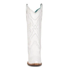 Corral Boots CORRAL WOMEN'S WHITE EMBROIDERY WESTERN BOOT -Steelers Style Z5046 boot 05