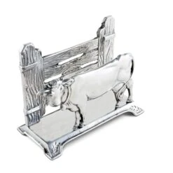 ARTHUR COURT COW NAPKIN HOLDER -Steelers Style arthur court farmer s market cow napkin holder 133w12 28454445514867 5000x dcaf530d 5106 429a 9d24 ce7f666537c1