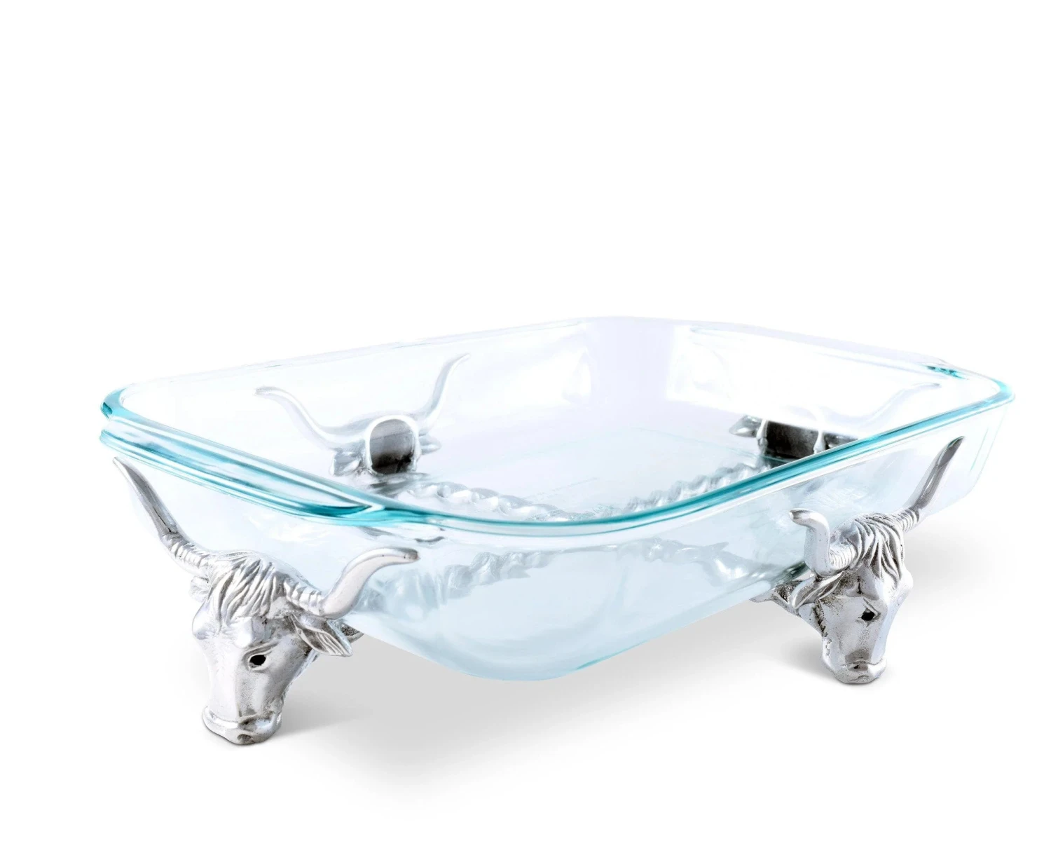 ARTHUR COURT LONG HORN STEER PYREX HOLDER 3QT 3 ARTHUR COURT LONG HORN STEER PYREX HOLDER 3QT - Image 3
