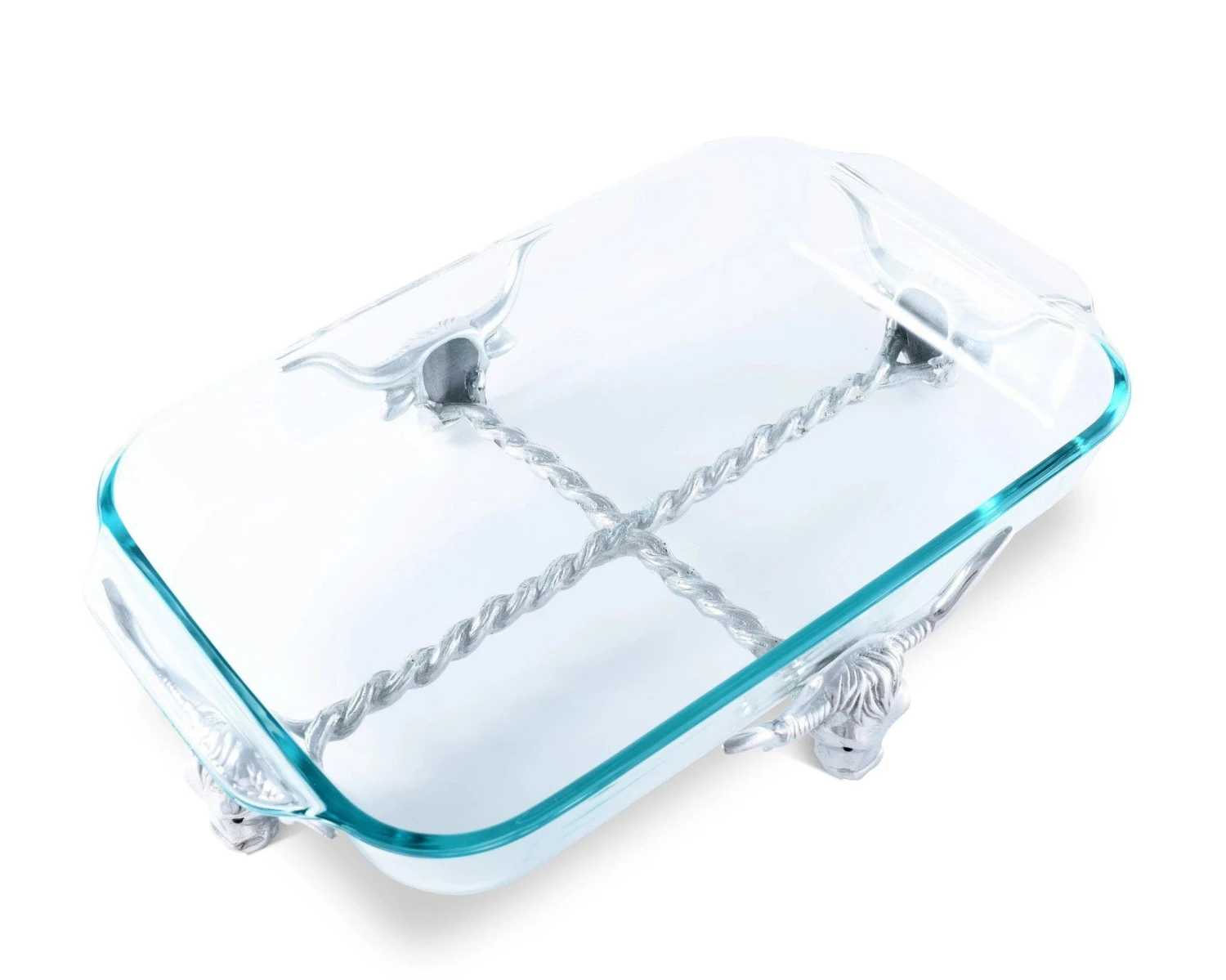 ARTHUR COURT LONG HORN STEER PYREX HOLDER 3QT 4 ARTHUR COURT LONG HORN STEER PYREX HOLDER 3QT - Image 4
