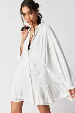 FREE PEOPLE MOONSTRUCK SHIRT DRESS