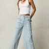 FREE PEOPLE PIPER MIDRISE CROP WIDE PANT