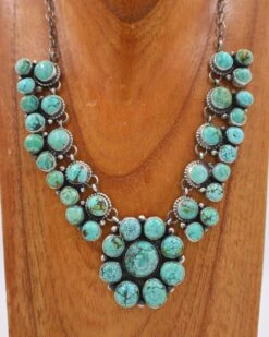 Green Turquoise Rounds Necklace And Earring Set -Steelers Style image 1a16fb6e e67b 4731 bb38 fcda56397c12