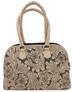QUE CHULA MALENTINE MEDIANO CREAM PURSE -Steelers Style image 64008afc 7bd9 44d1 8fc6 e4a95c479415