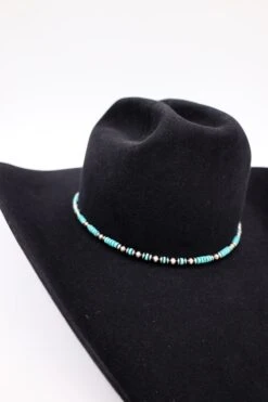 Peyote Bird Turquoise Heishi And Navajo Pearl Hat Band -Steelers Style image 870678f8 d794 4bdd acc7 70c24fc0a6c4