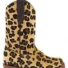 TANNER MARK YOUTH LEOPARD COWGIRL BOOT