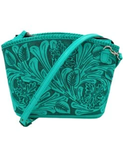 QUE CHULA GRANDE TURQUOISE COSMETIC BAG