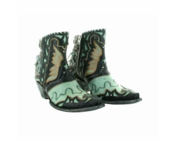 OLD GRINGO WOMEN'S EAGLE FLIGHT BOOTIE 6 OLD GRINGO WOMEN'S EAGLE FLIGHT BOOTIE -Steelers Style old gringo ladies eagle flight blackaqua boot bl3515 1 3